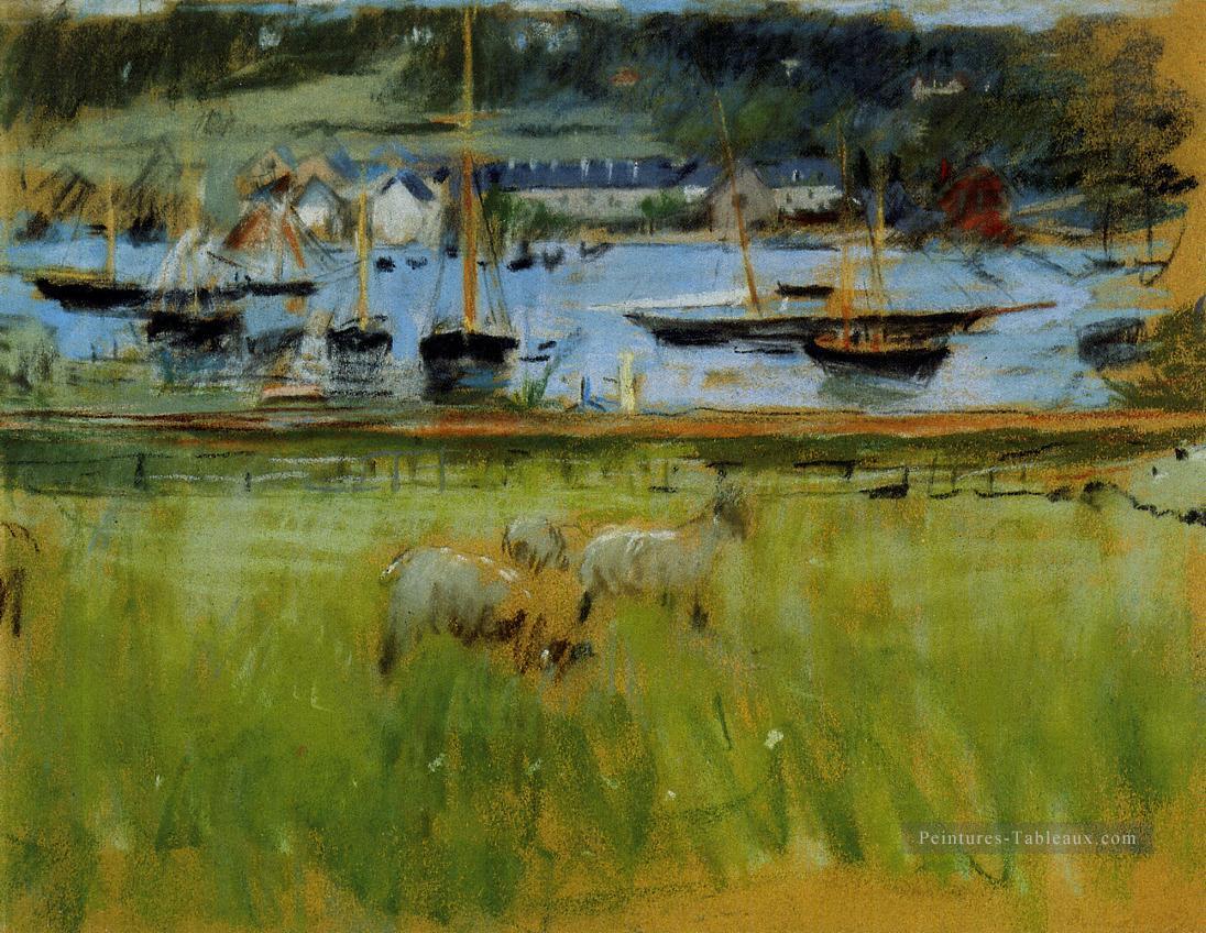 Port dans le port de Fécamp Berthe Morisot Peintures à l'huile